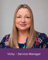 A photo of Vicky