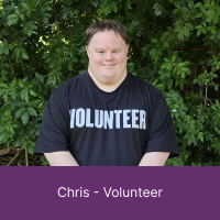A photo of Chris