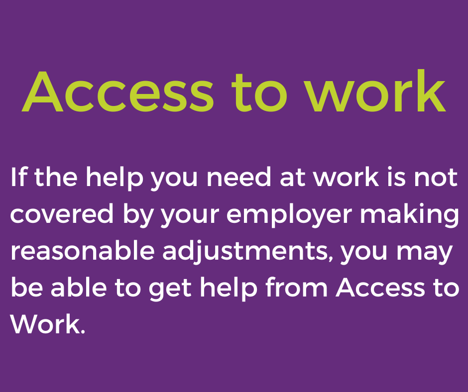 Access to work 