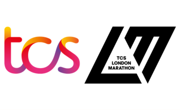 Logo for the TCS London Marathon