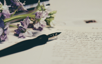An image of a page with some writing