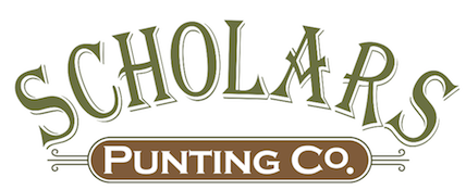 Scholars punting company logo