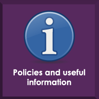 Policies and useful information button