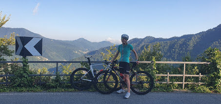 Andrea On Bike