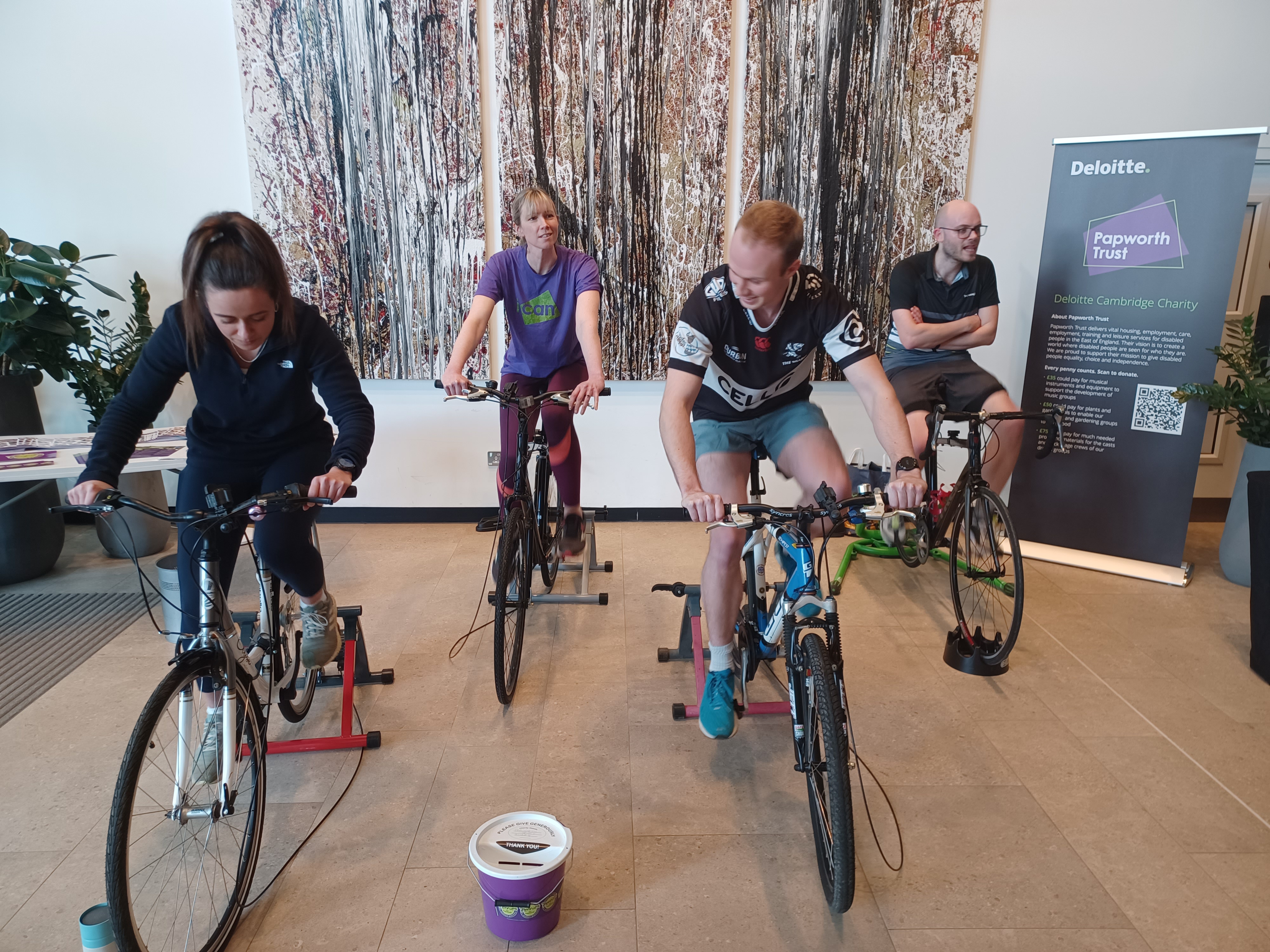 staff cycling