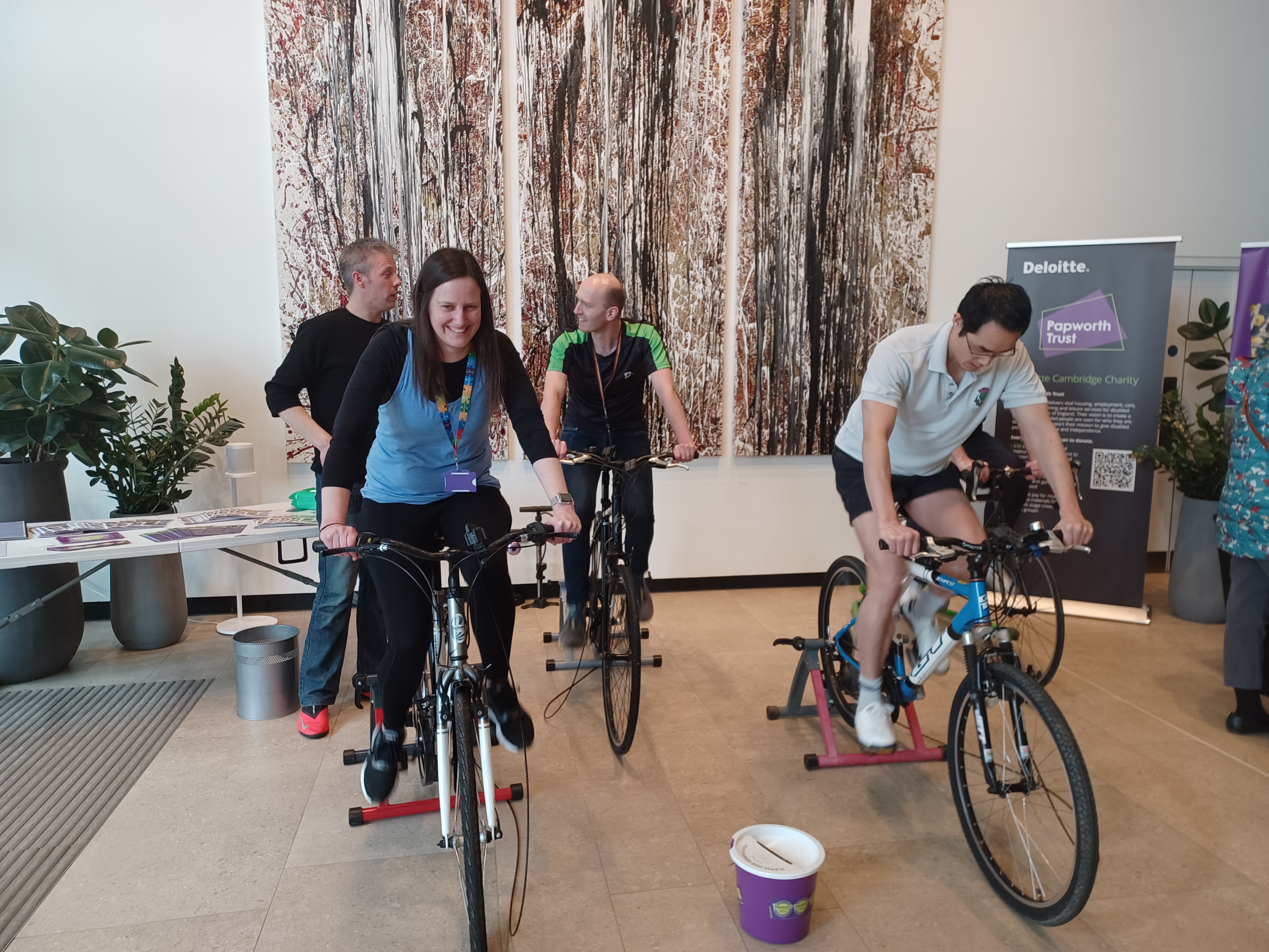 staff cycling