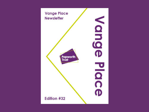 An image of Vange Place newsletter