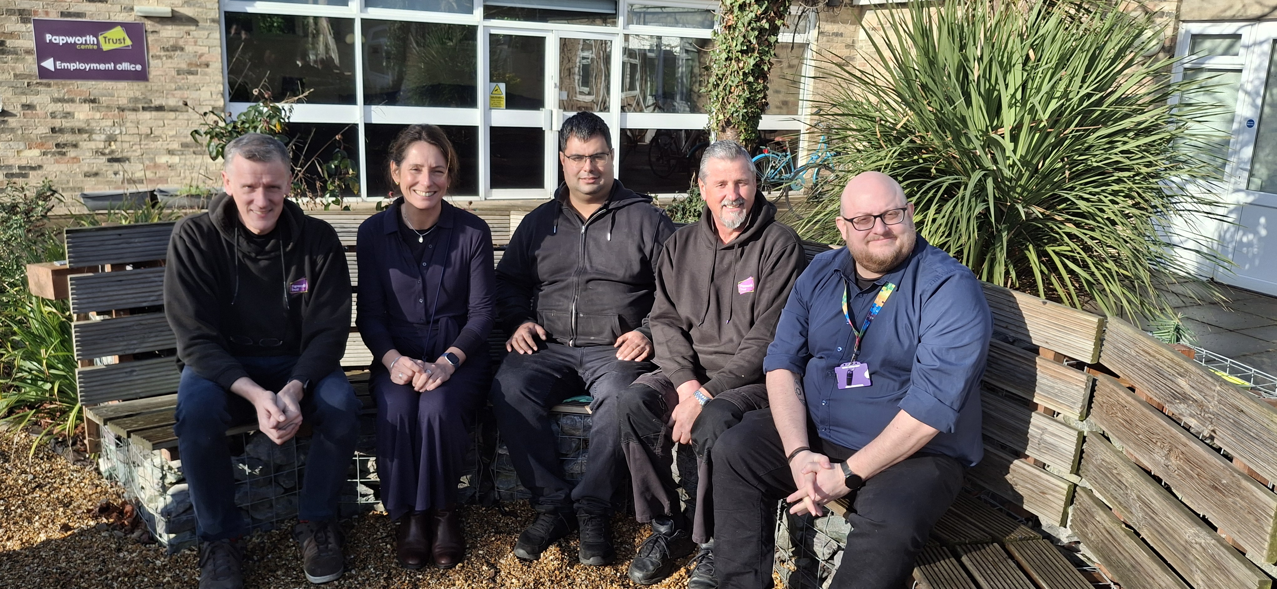An image of staff at our Cambridge Centre